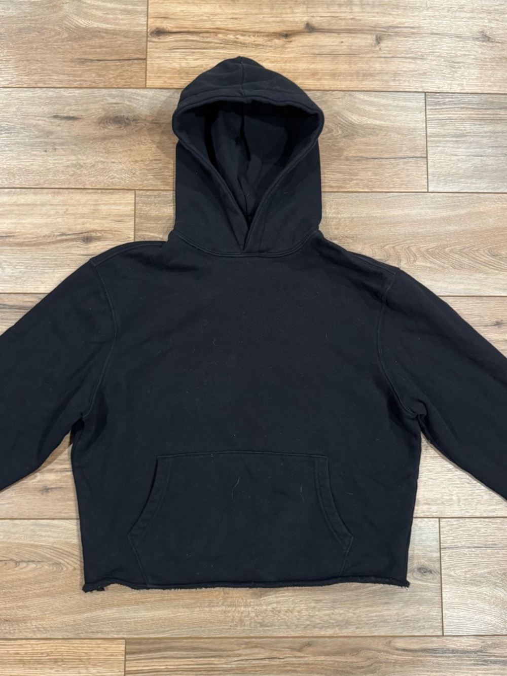 OLD NAVY Basic Black Relaxed Fit Hoodie | Size Medium